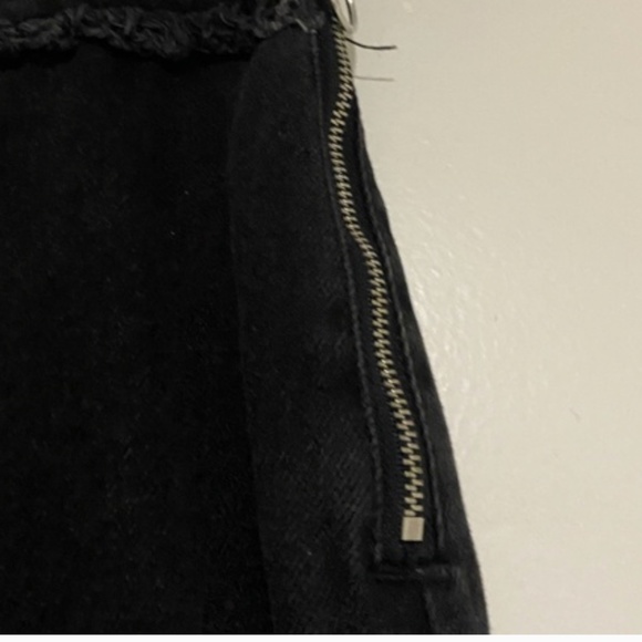 zara assymetrical denim midi skirt - Picture 6 of 6
